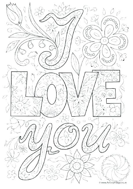 I Love You Color Pages Printable Love Coloring Pages Love You 460x654 I Love You Color Pages Printable Love Coloring Pages Love You