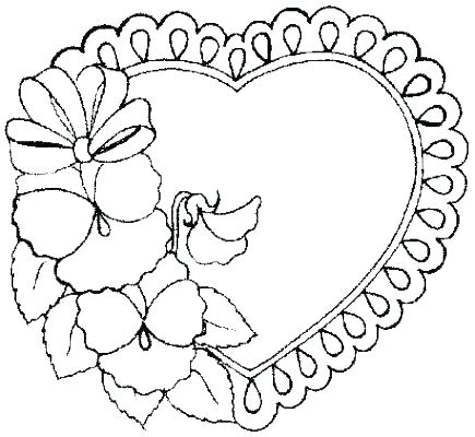 Love Coloring Pages For Adults Printable Free Printable Heart 435x400 Love Coloring Pages For Adults Printable Free Printable Heart