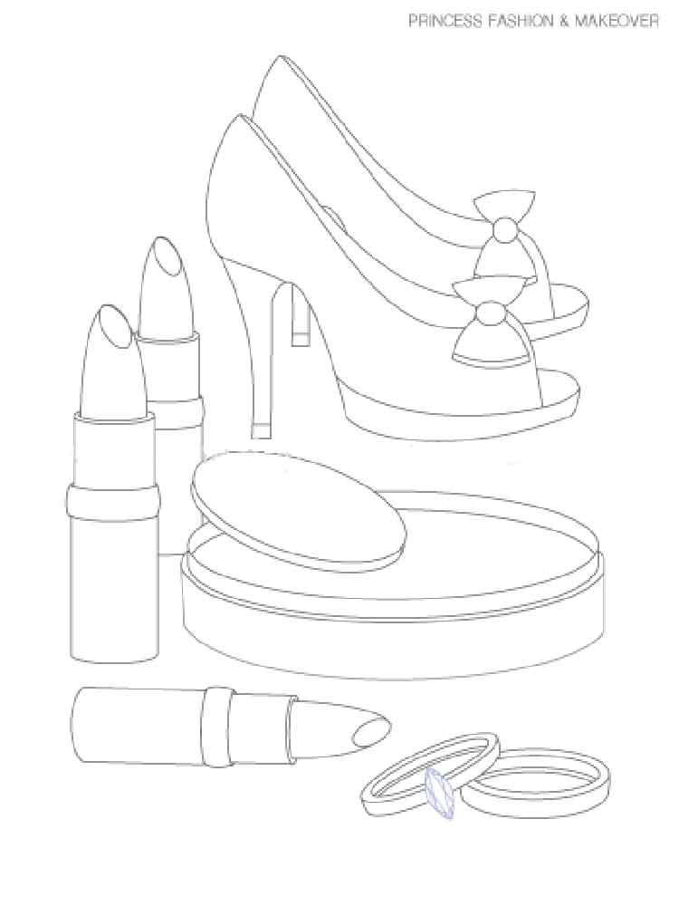 Makeup Coloring Pages Printable Coloring Pages 750x1000 Makeup Coloring Pages Printable Coloring Pages
