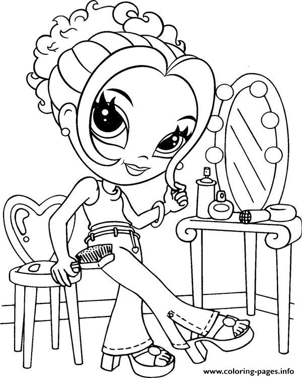 Makeup Coloring Pages Free Lisa Frank Makeup Looking Good Coloring 600x750 Makeup Coloring Pages Free Lisa Frank Makeup Looking Good Coloring
