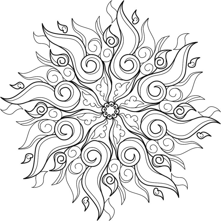 Free Printable Mandala Coloring Pages