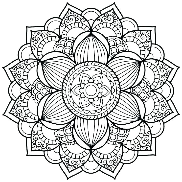 736x736 Mandala Coloring Pages Printable And Mandalas Coloring Coloring