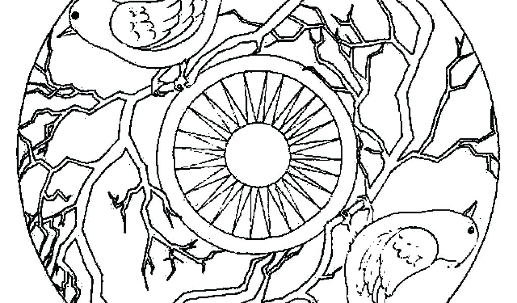 1024x600 Free Mandala Sheets Kids Coloring Mandala Pictures To Color