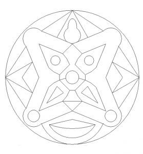 279x300 Free Printable Mandala Colouring Pages For Preschooler Mandala