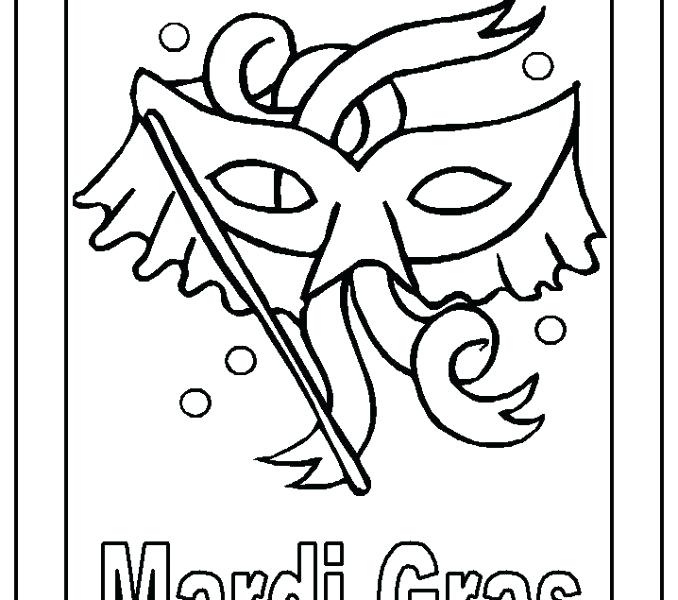Mardi Gras Coloring Pages Free Printable 678x600 Mardi Gras Coloring Pages Free Printable
