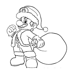 230x230 Top 20 Free Printable Super Mario Coloring Pages Online