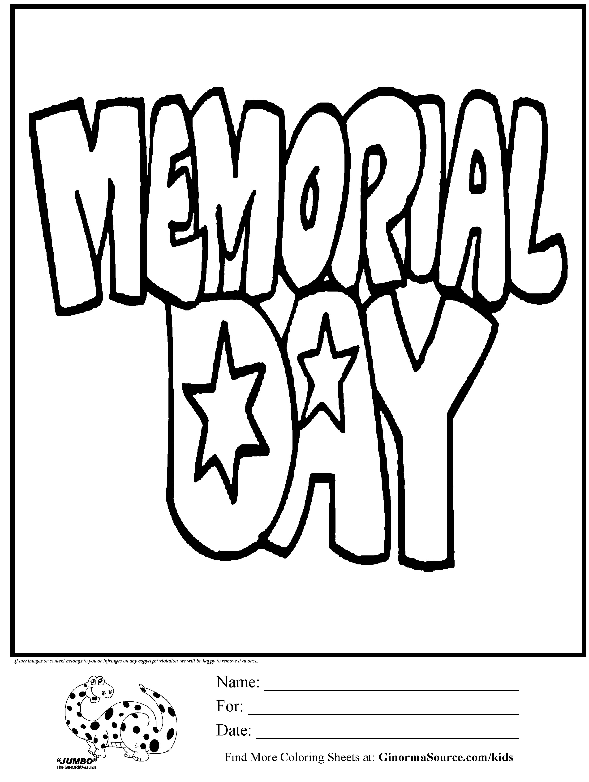 New Printable Memorial Day Coloring Pages Design Free Entrancing 2493x3310 New Printable Memorial Day Coloring Pages Design Free Entrancing