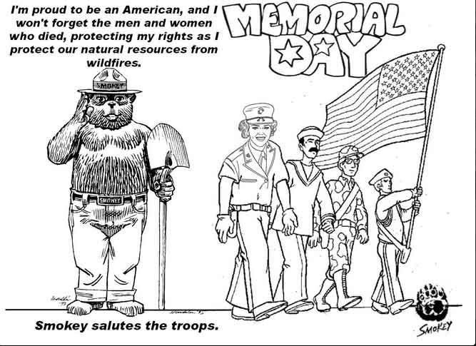 Free Printable Memorial Day Coloring Pages 667x485 Free Printable Memorial Day Coloring Pages