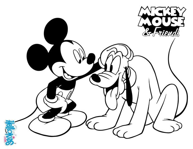 Mickey Mouse Coloring Pages 620x480 Mickey Mouse Coloring Pages
