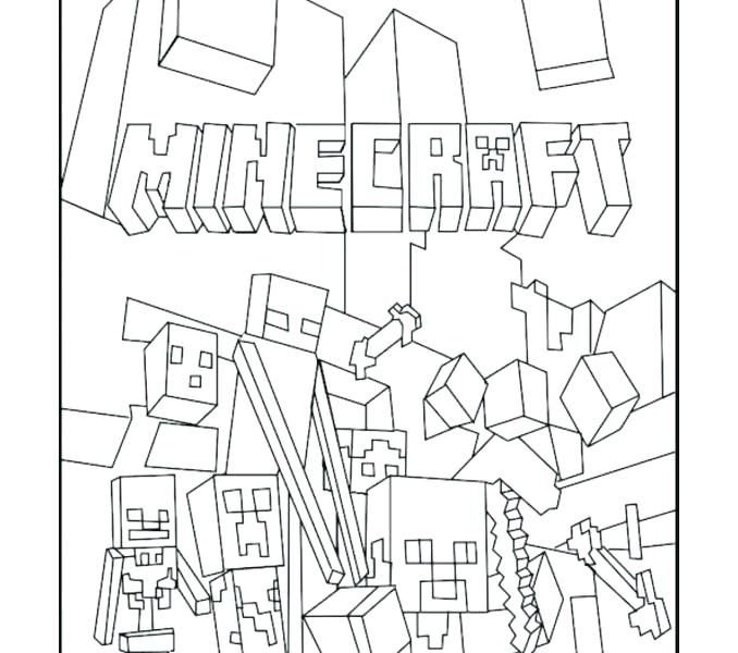 Minecraft Coloring Pages Coloring Pages Of Color Pages Best Mobs 678x600 Minecraft Coloring Pages Coloring Pages Of Color Pages Best Mobs