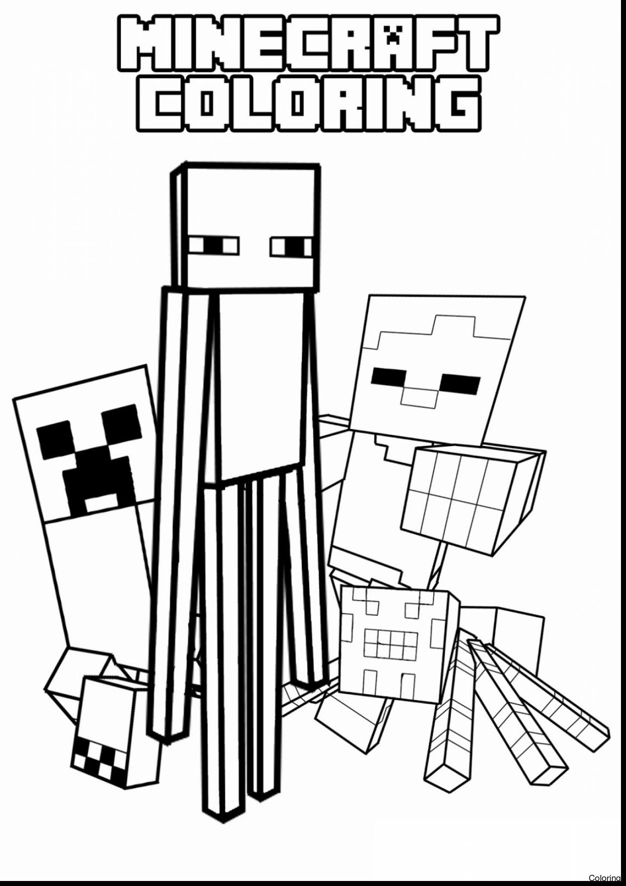 Minecraft Coloring Pages Free Printable Picturesque 1244x1760 Minecraft Coloring Pages Free Printable Picturesque