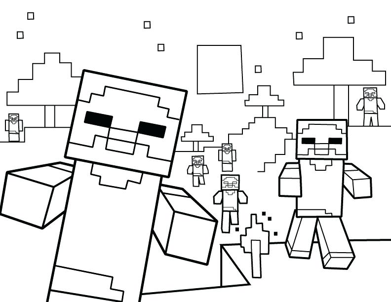 Minecraft Coloring Pages To Print Print Free Coloring Pages 792x612 Minecraft Coloring Pages To Print Print Free Coloring Pages