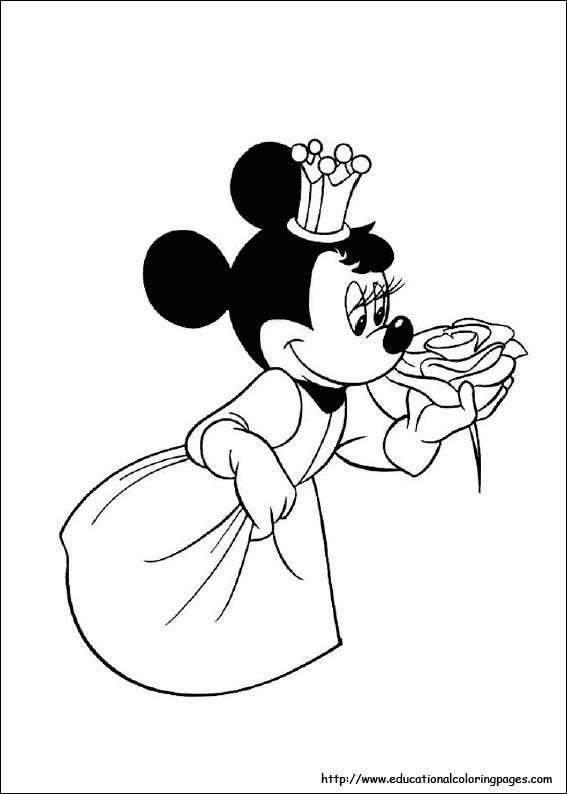 Minnie Mouse Coloring Pages 567x794 Minnie Mouse Coloring Pages