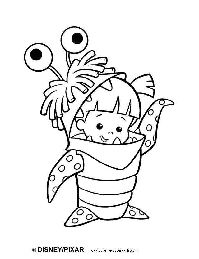 Free Printable Monster Coloring Pages
