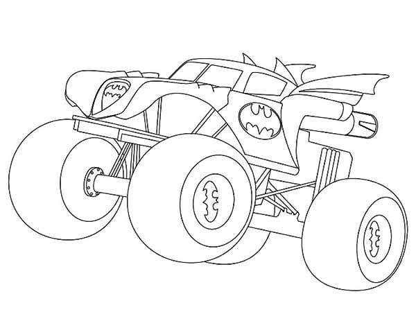 Free Printable Monster Truck Coloring Pages