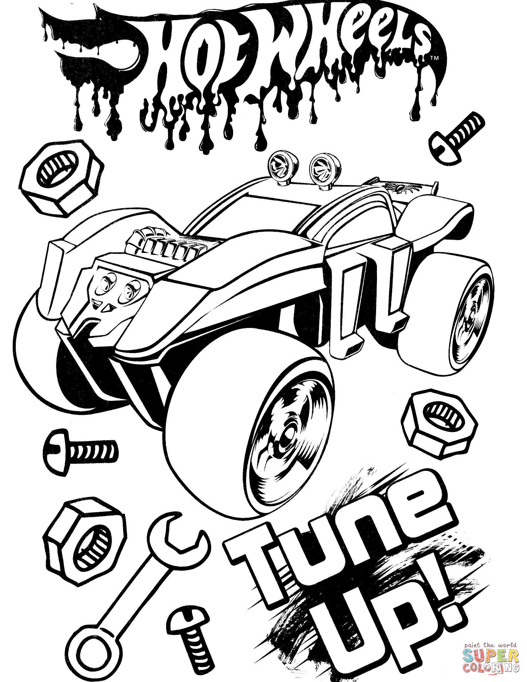 Monster Truck Coloring Pages 16 In Hot Wheels 1700x2200 Monster Truck Coloring Pages 16 In Hot Wheels