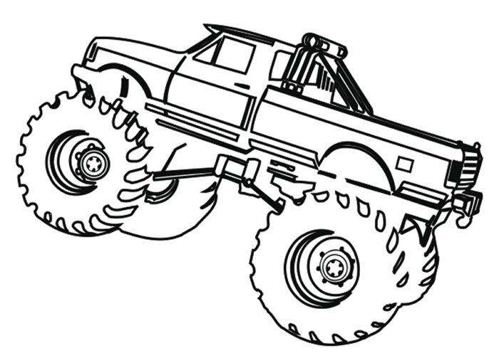 Monster Trucks Coloring Pages Lovely Free Printable Monster Truck 700x510 Monster Trucks Coloring Pages Lovely Free Printable Monster Truck