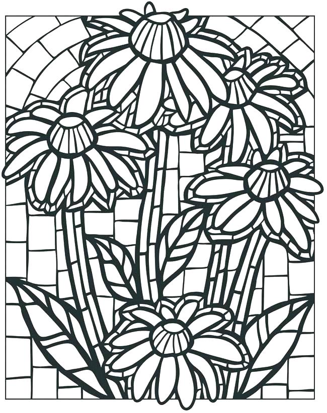 Mosaic Coloring Pages Free Printable Colouring Kids Radiorebelde 650x822 Mosaic Coloring Pages Free Printable Colouring Kids Radiorebelde