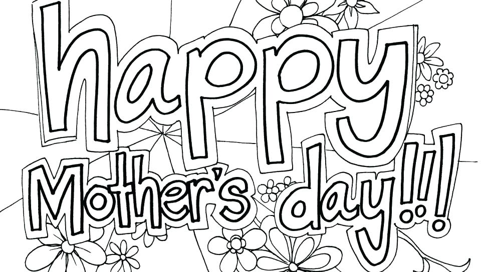960x544 Preschool Free Coloring Pages On Mothers Day Jgheraghty.site