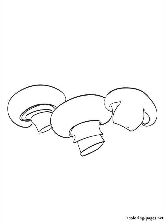 560x750 Free Printable Mushroom Coloring Pages