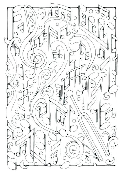 400x565 Music Coloring Page Music Coloring Pages Printable Music Coloring