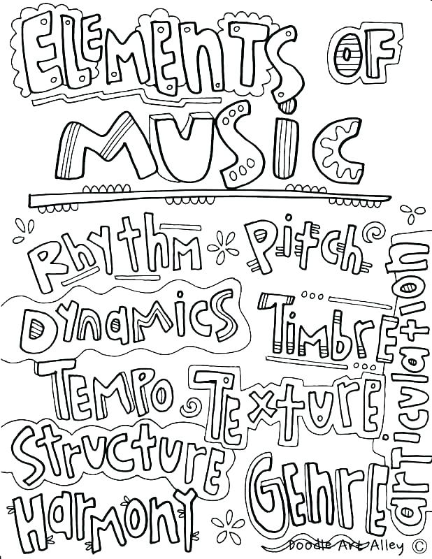 618x800 Free Music Coloring Pages Free Music Coloring Pages Free Music