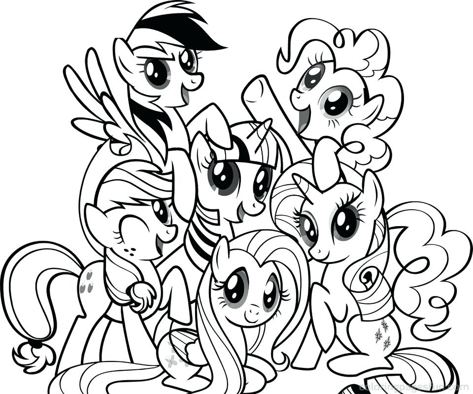 960x800 My Pony Coloring Pages Lovely Little Pony Coloring Page Online