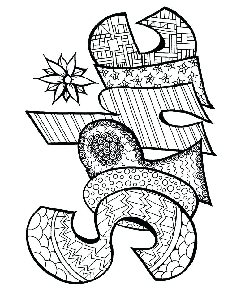 Printable Coloring Pages Names