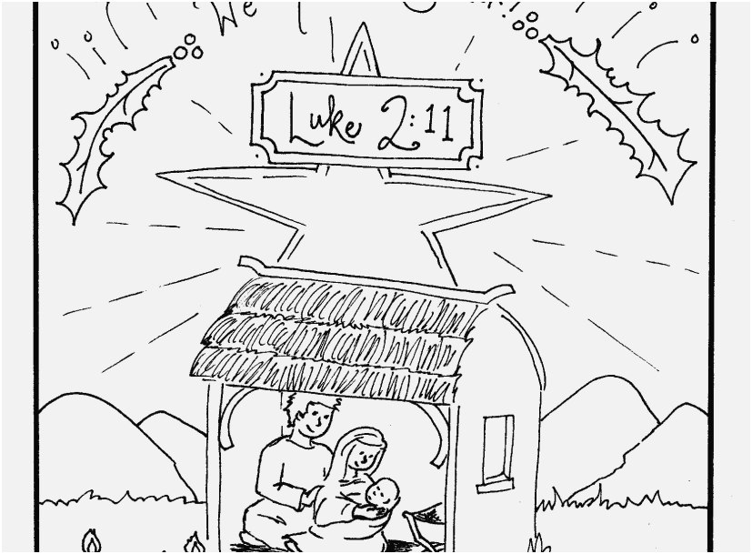 827x609 The Ideal Photo Nativity Coloring Pages Special
