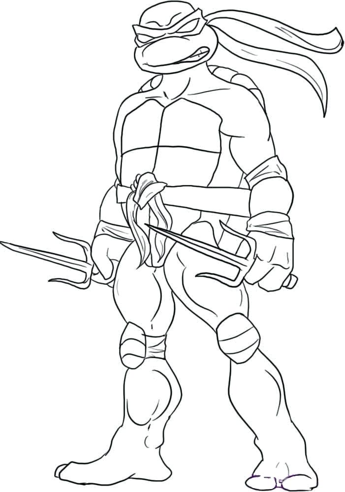 Free Printable Ninja Turtle Coloring Pages at GetColorings.com | Free ...