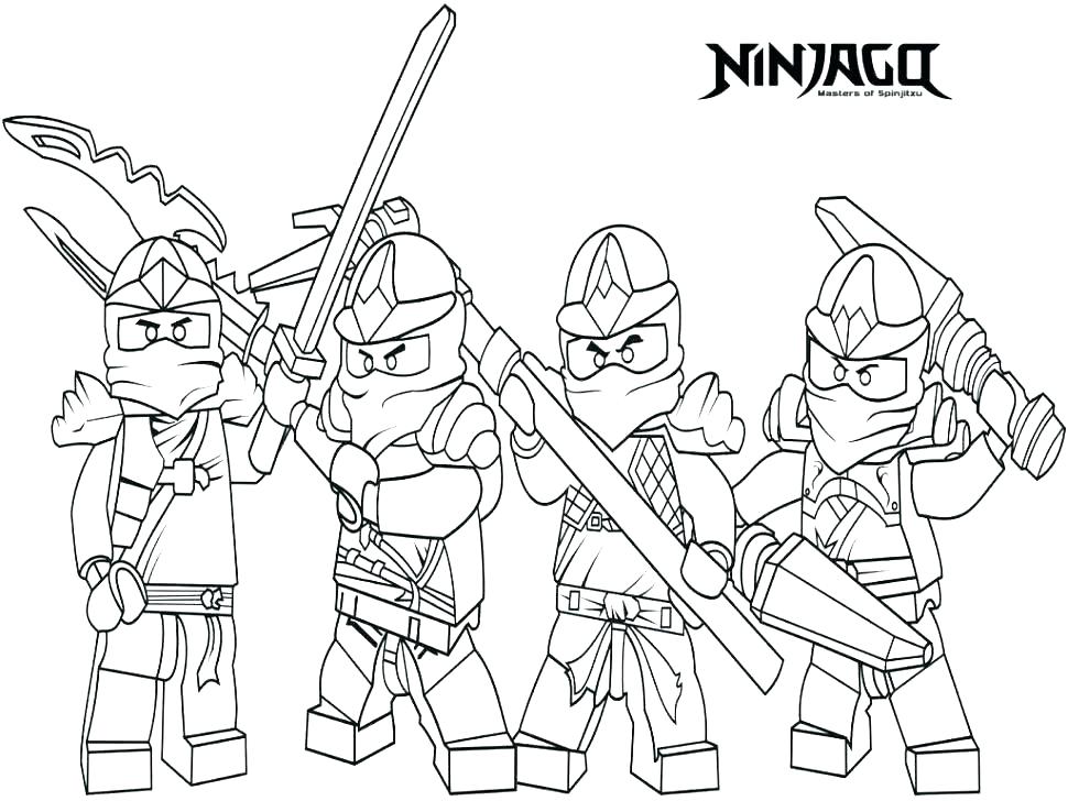 Ninjago Coloring Pages 970x728 Ninjago Coloring Pages