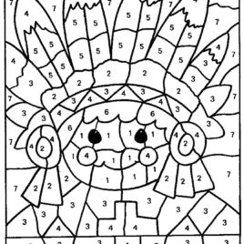 Free Printable Color By Number Coloring Pages Best Coloring Color 268x268 Free Printable Color By Number Coloring Pages Best Coloring Color