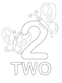 Number Coloring Pages 238x320 Number Coloring Pages