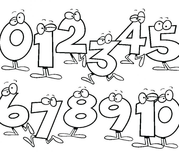 Numbers Printables For Toddlers Coloring Pages 678x600 Numbers Printables For Toddlers Coloring Pages