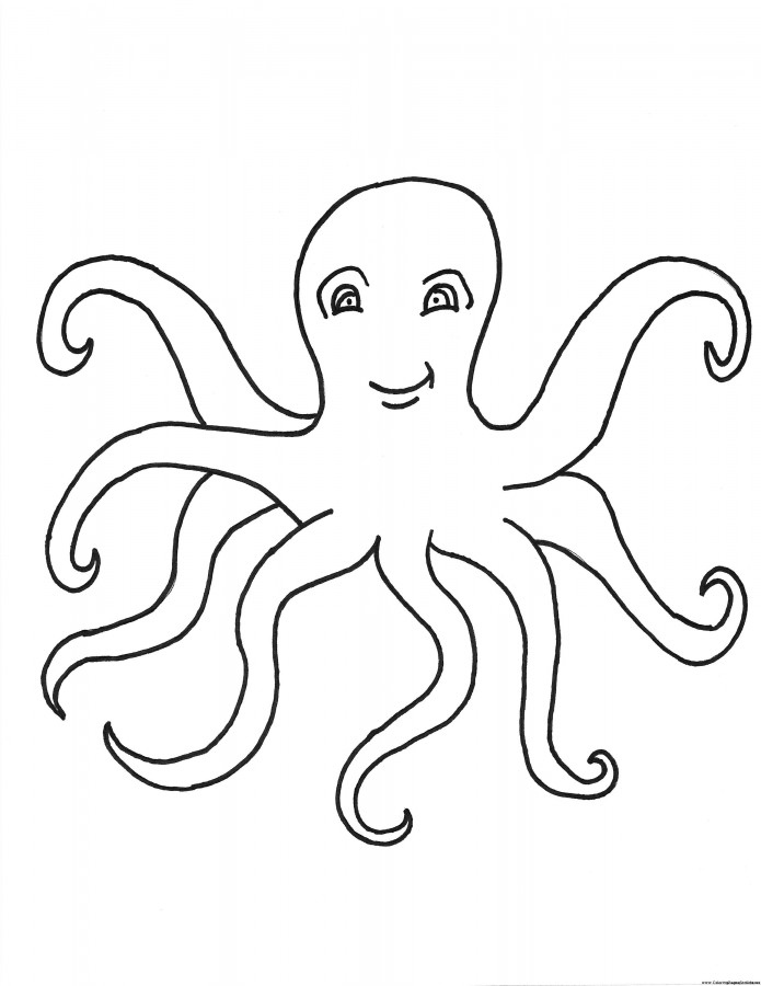 Octopus Coloring Page Luxury Free Printable Octopus Coloring Pages 695x900 Octopus Coloring Page Luxury Free Printable Octopus Coloring Pages