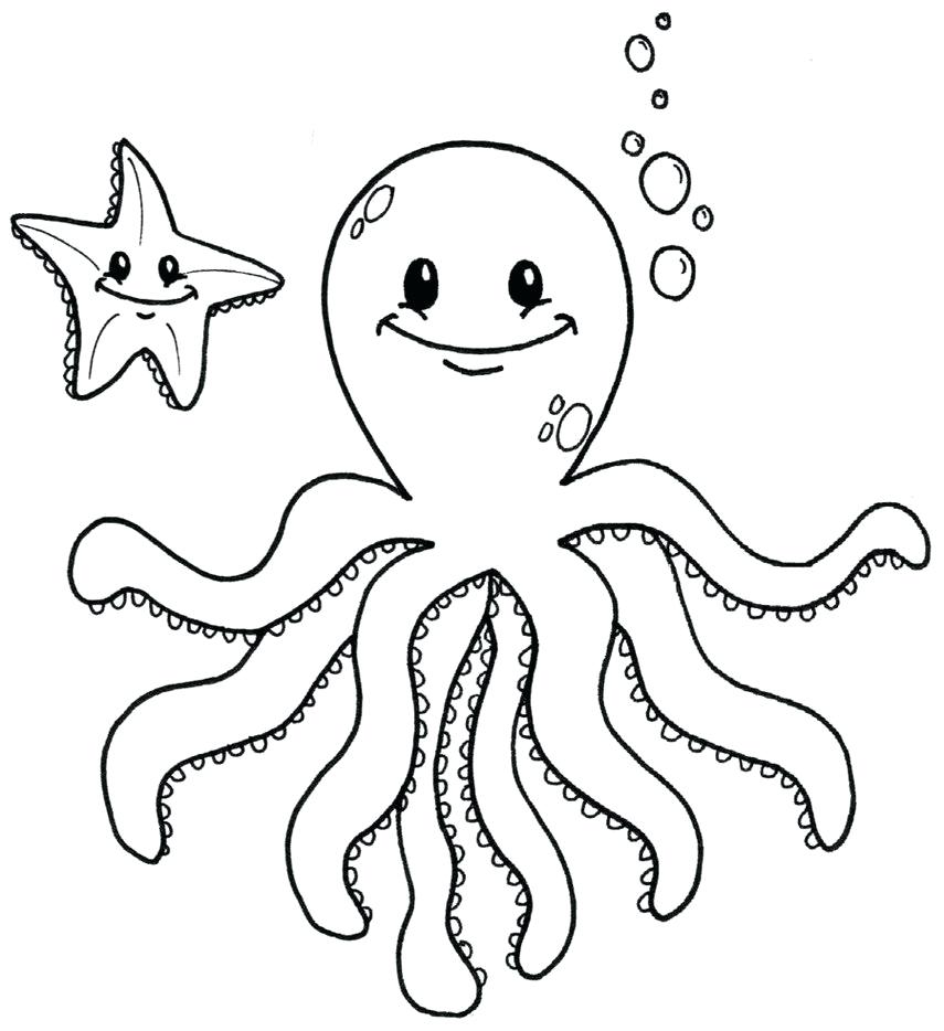 Coloring Pages ~ Octopus Coloring Page Free Printable Pages 855x934 Coloring Pages ~ Octopus Coloring Page Free Printable Pages