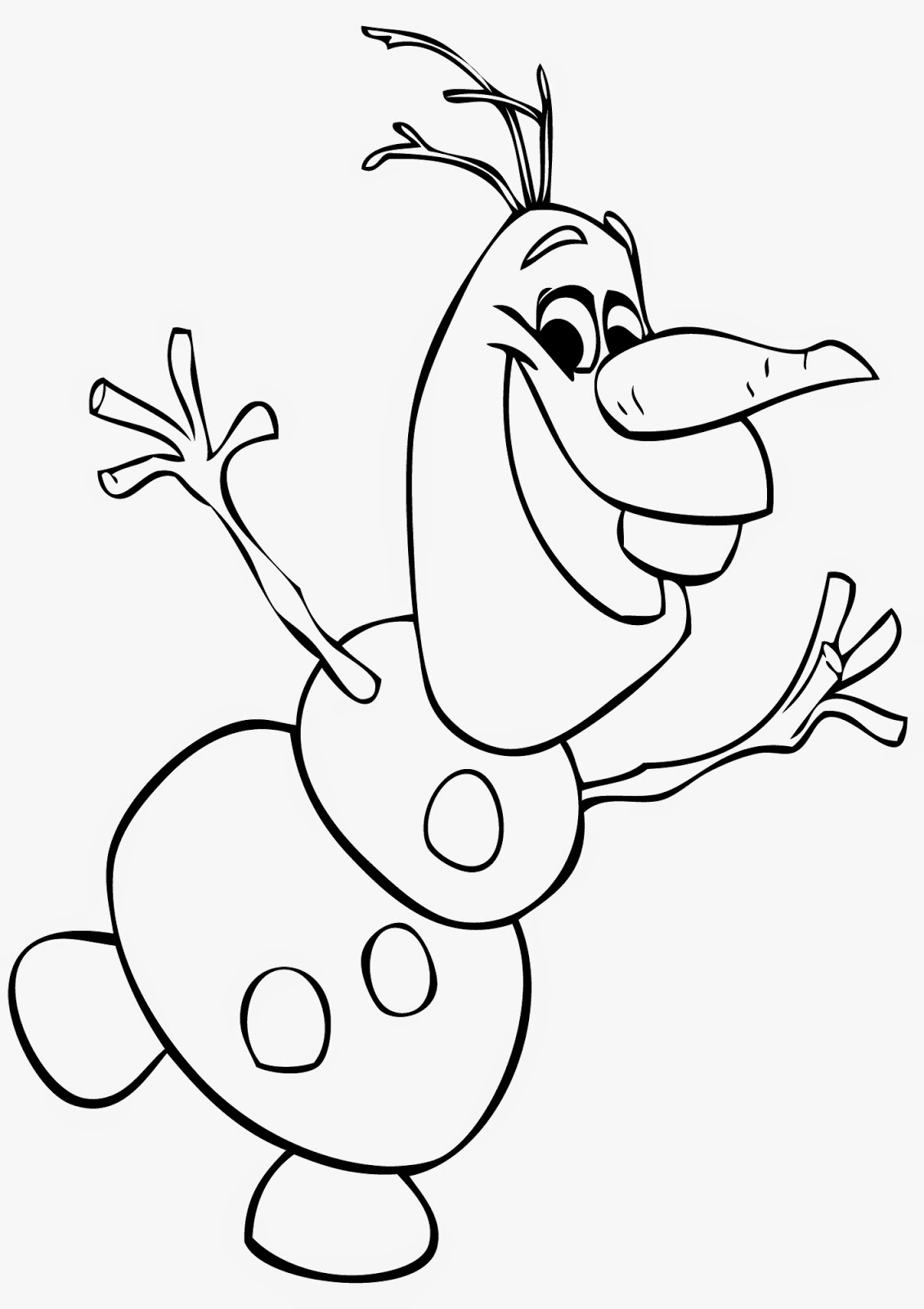 Olaf Coloring Pages 1130x1600 Olaf Coloring Pages