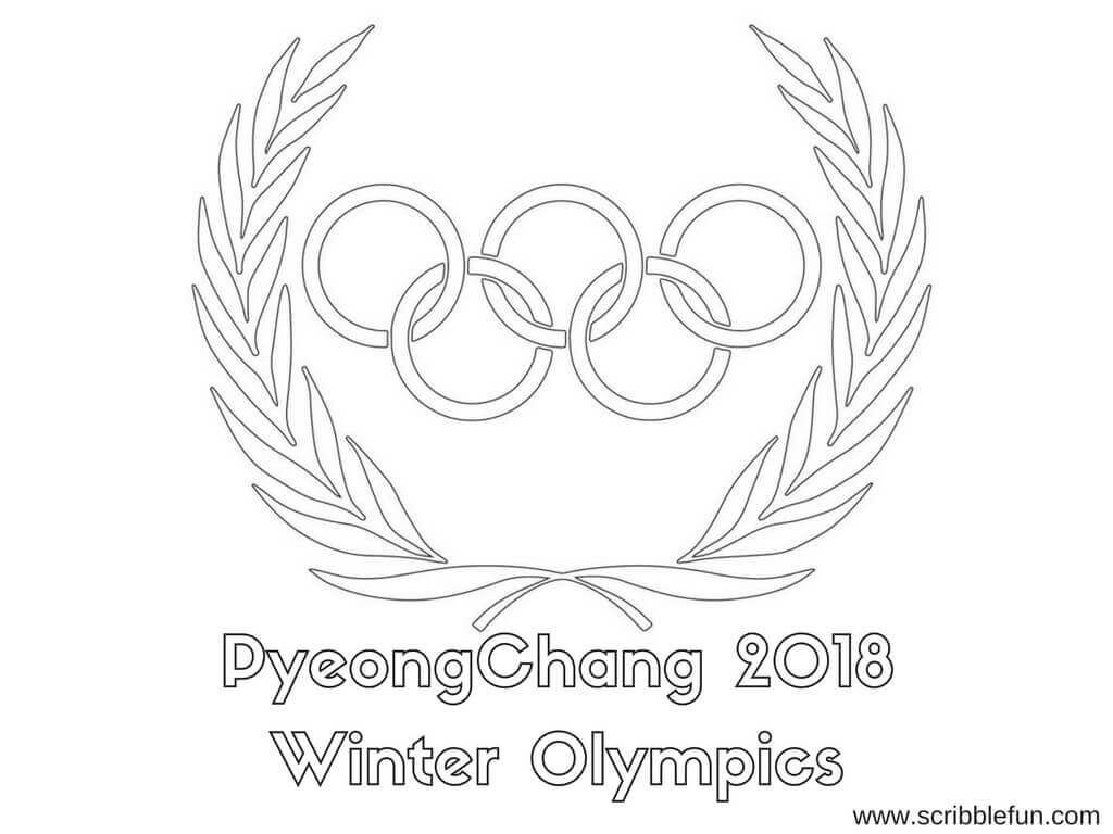 1024x768 Pyeongchang 2018 Winter Olympics Coloring Pages To Print, Olympics