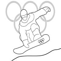200x200 Winter Olympics Coloring Pages Surfnetkids