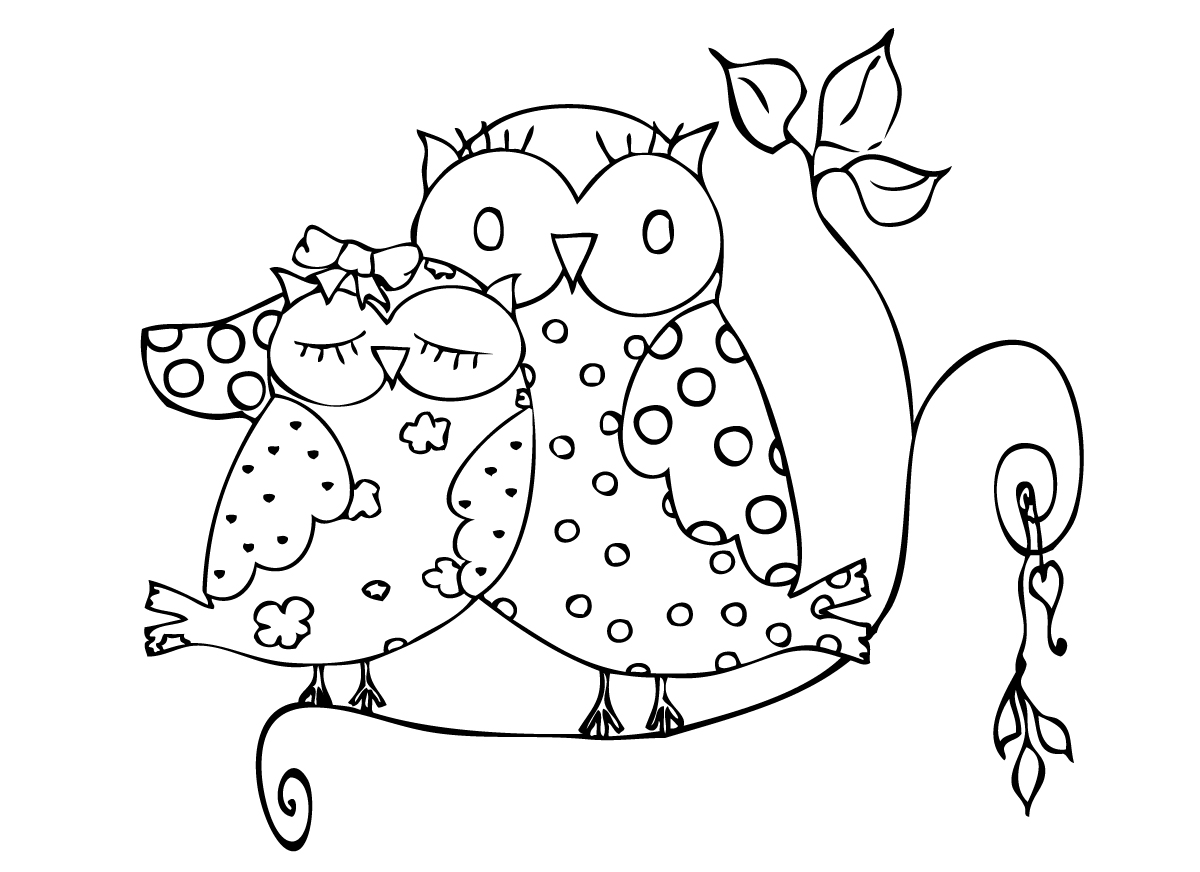 Free Printable Owl Coloring Pages
