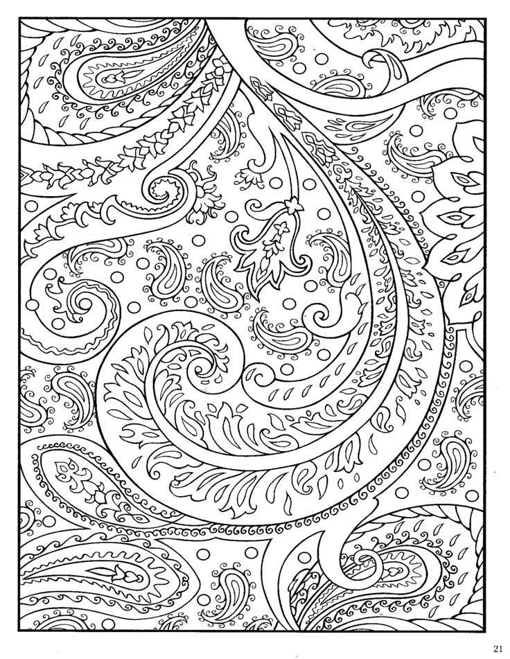 736x951 Elegant Paisley Print Coloring Pages Or Printable Paisley Owl