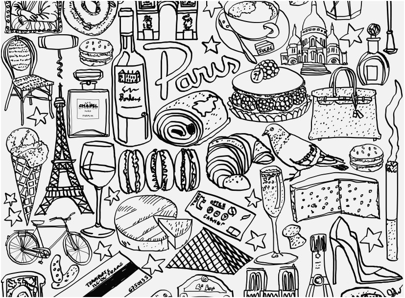 827x609 Eiffel Tower Coloring Pages View Eiffel Tower Coloring Printable