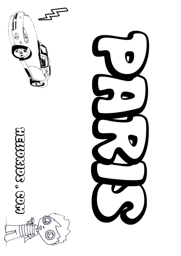 600x849 Paris Coloring Pages