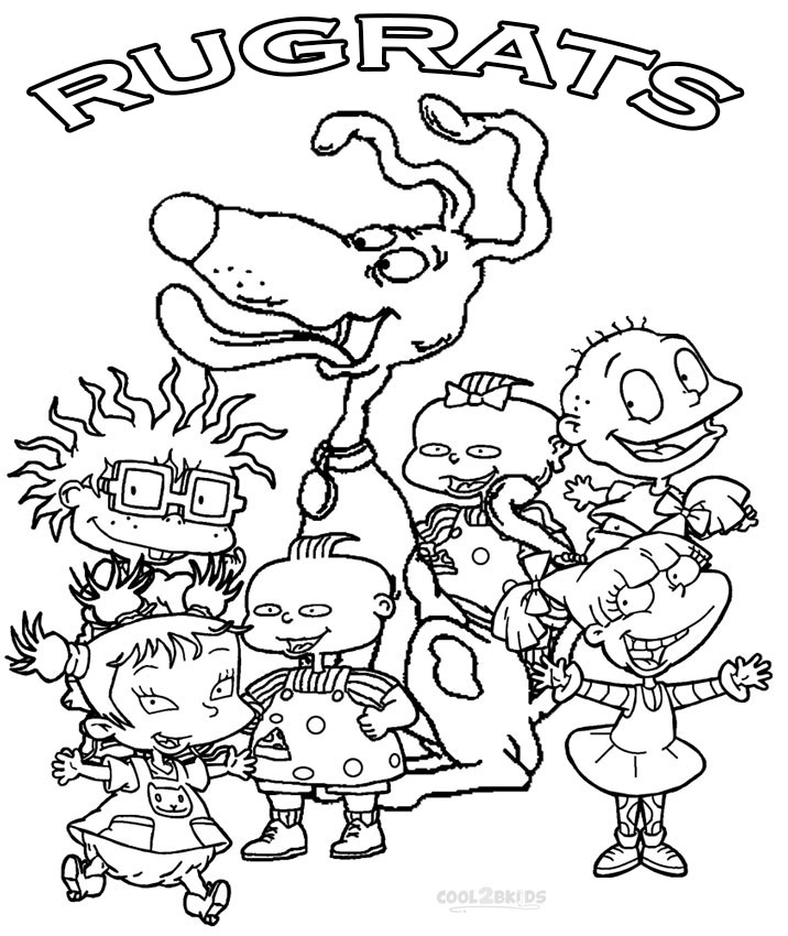 716x850 Rugrats In Paris Coloring Pages Printable Rugrats Coloring Pages