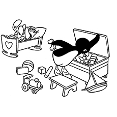 Penguin Coloring Pages 230x230 Penguin Coloring Pages