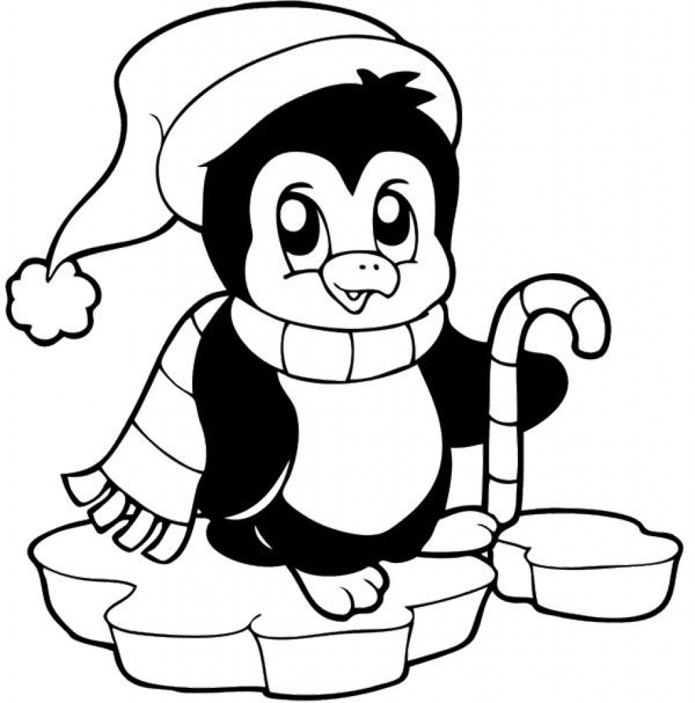 Penguin Coloring Pages 1012x1024 Penguin Coloring Pages