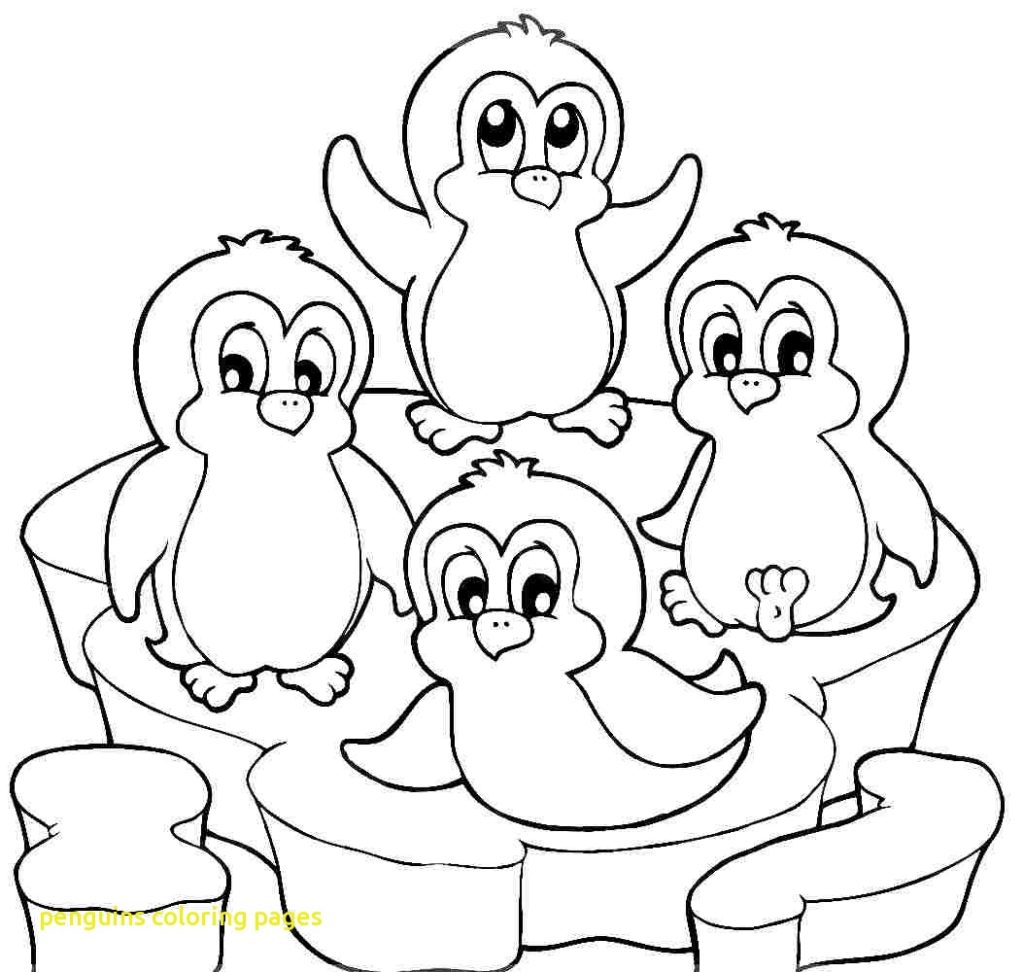 Penguins Coloring Pages With Penguin Free Printable Within Page 1024x972 Penguins Coloring Pages With Penguin Free Printable Within Page