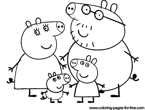 499x380 Peppa Pig Coloring Pages Printable Pdf Peppa Pig Printable