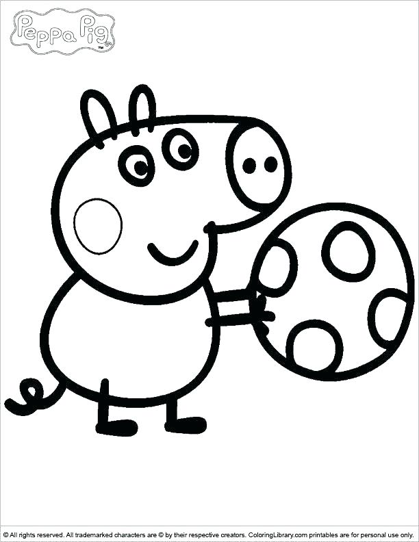 612x792 Peppa Pig Colouring Sheets Printable Pig Coloring Games Online