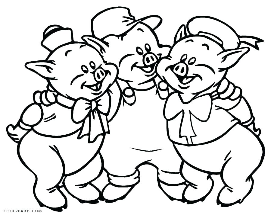 900x712 Free Color Pictures Free Printable Pig Coloring Pages For Kids